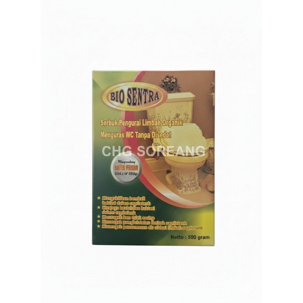 Bubuk Penguras Pengurai Limbah Organik & Anti WC Mampet
