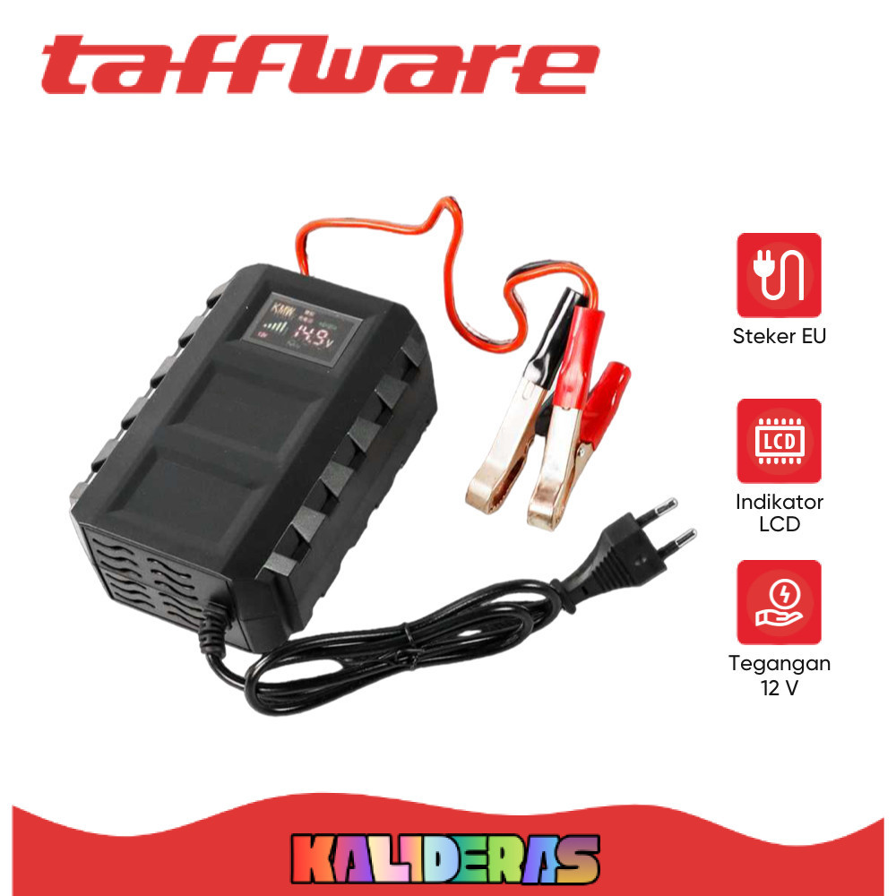 TAFFWARE Charger Aki Mobil Intelligent Battery Charger 12V 20A - KC-20A