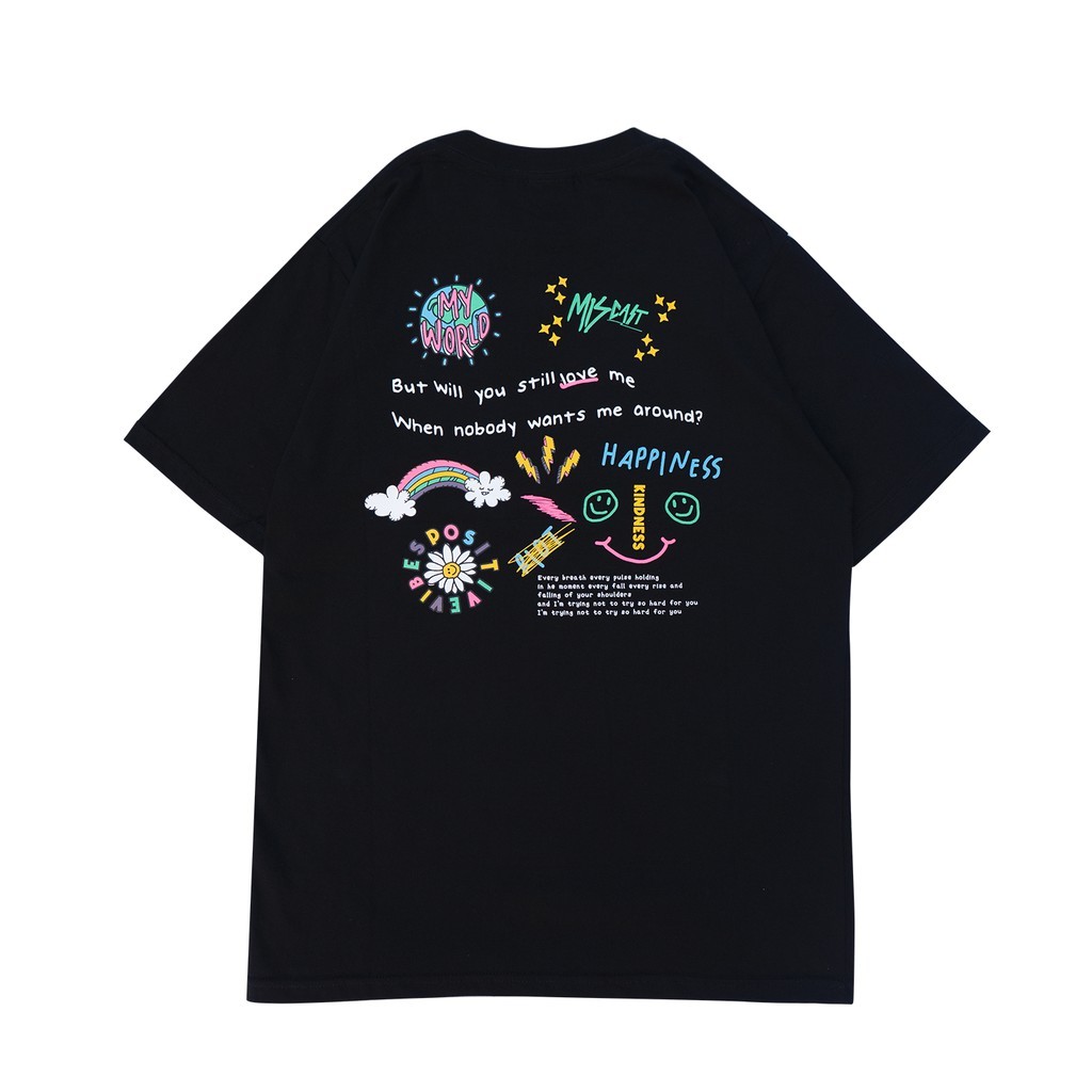 Kaos  Miscast Kaos - Flip - Hitam