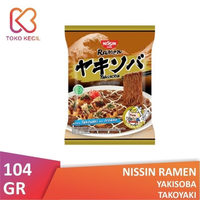 Nissin Ramen Yakisoba Takoyaki 104gr