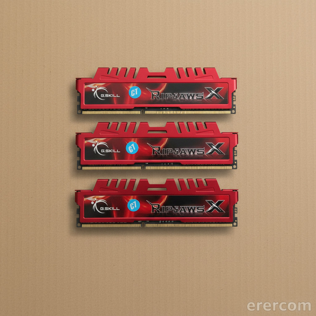 RAM PC Gaming 4GB DDR3 LongDIMM G.Skill Ripjaws X Original – Memory Desktop DDR3 Performa Tinggi Ber