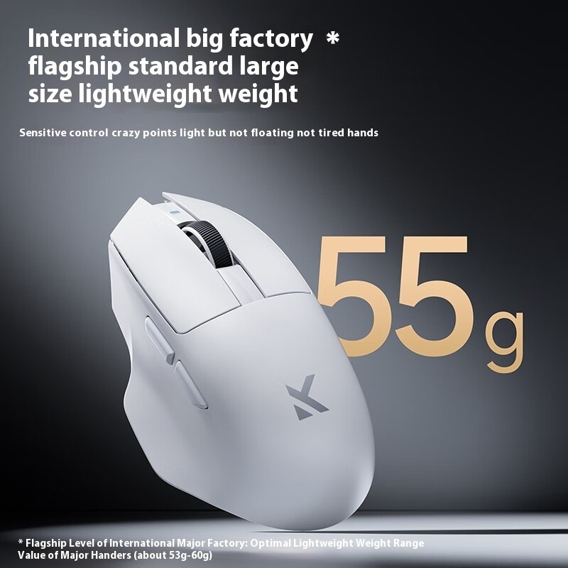 G7 Pro Max Gaming Mouse PAW3311 Game Sensor 59g Lightweight BT 24G Low Latency Wireless Customized L