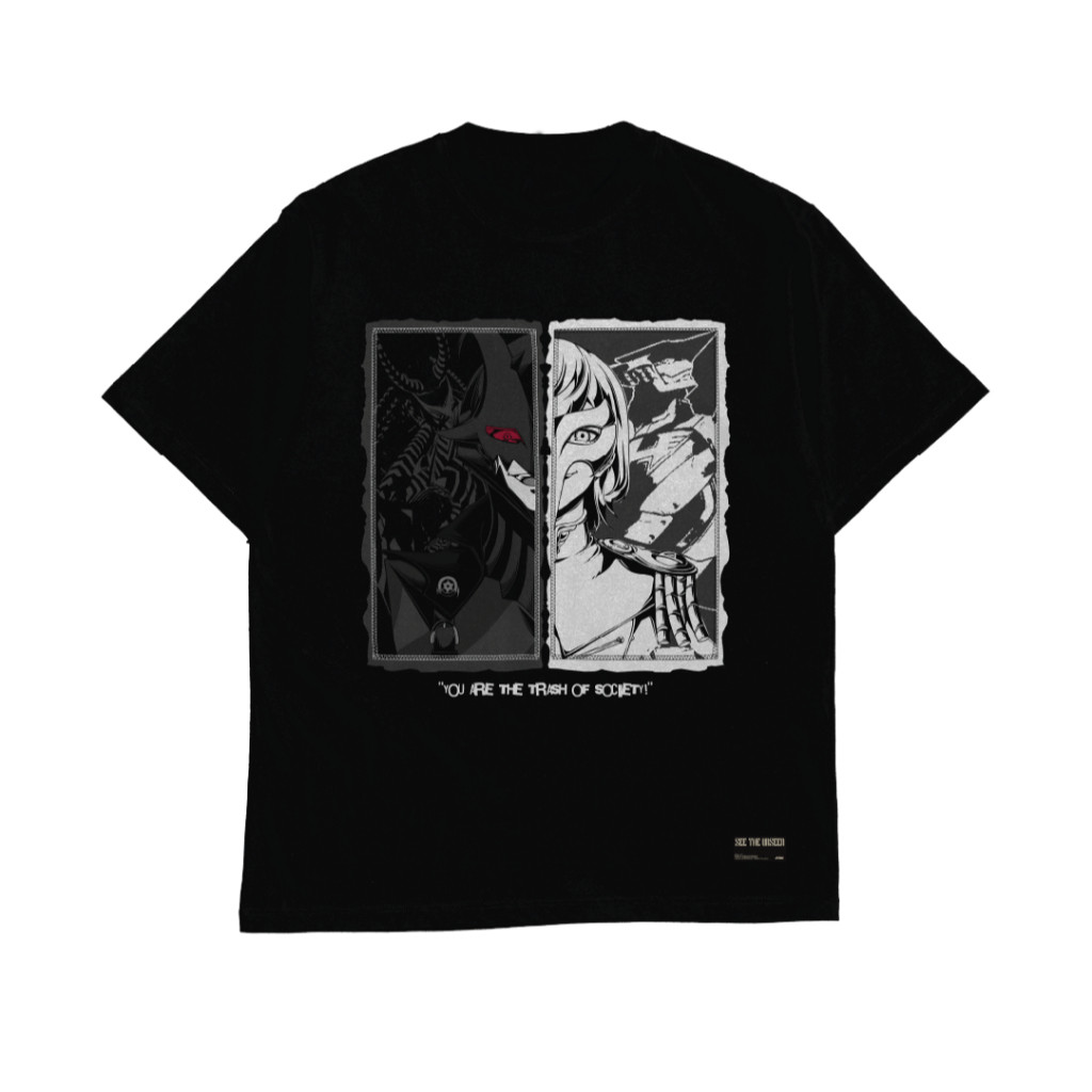 COD Faith Industries " The Two Side of The Crow" Black Tshirt