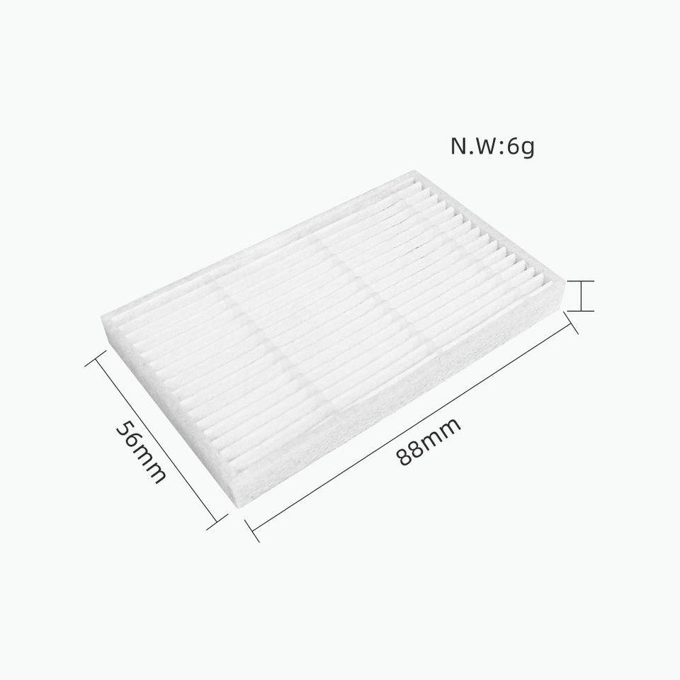 Compatible For PHILIPS HOMERUN 5000 Series Robot Vacuum XU5100/10 Main Side Brush HEPA Filters Mop C