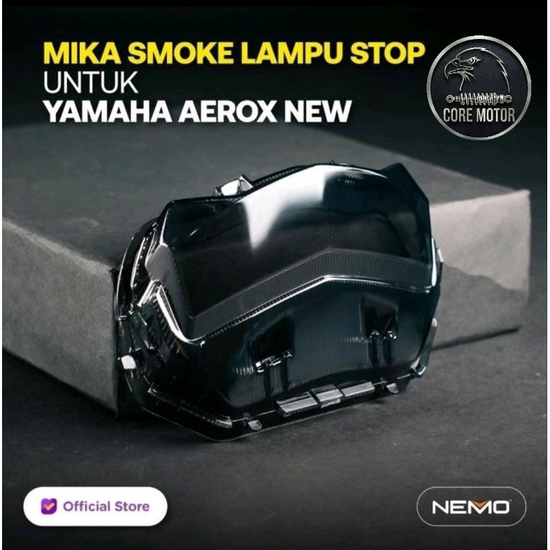 mika lampu stop aerox new / old mika lampu belakang aerox new / old