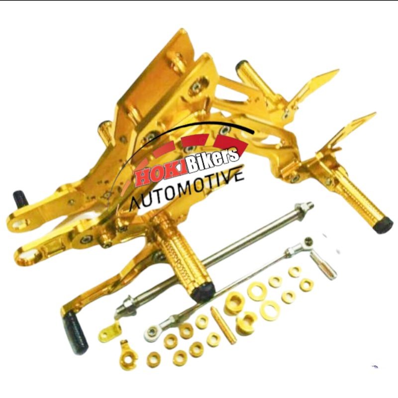 Footstep Underbone Yamaha MX king Doublestep footstep sambung CNC import Star Footstep underbone cnc
