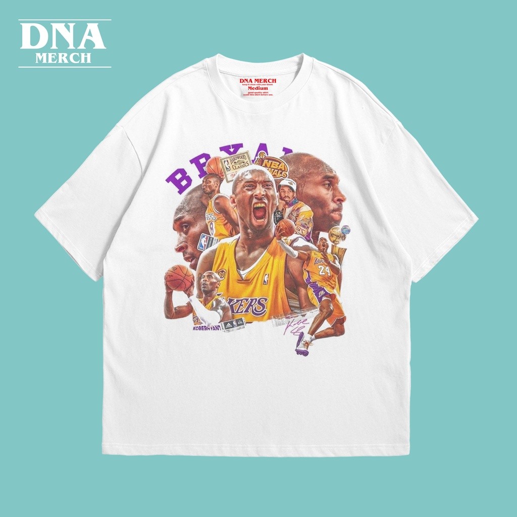 (COD) Kaos Kobe Bryant Vintage Oversized Tshirt
