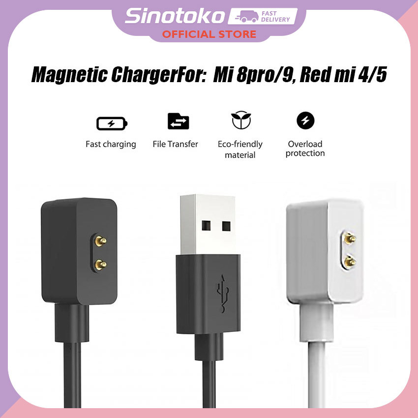 Kabel Charger Smart Band Chip Cerdas Aman Redmi Watch 4,2– Pengisian Cepat 50% Lebih Cepat, Tidak Me