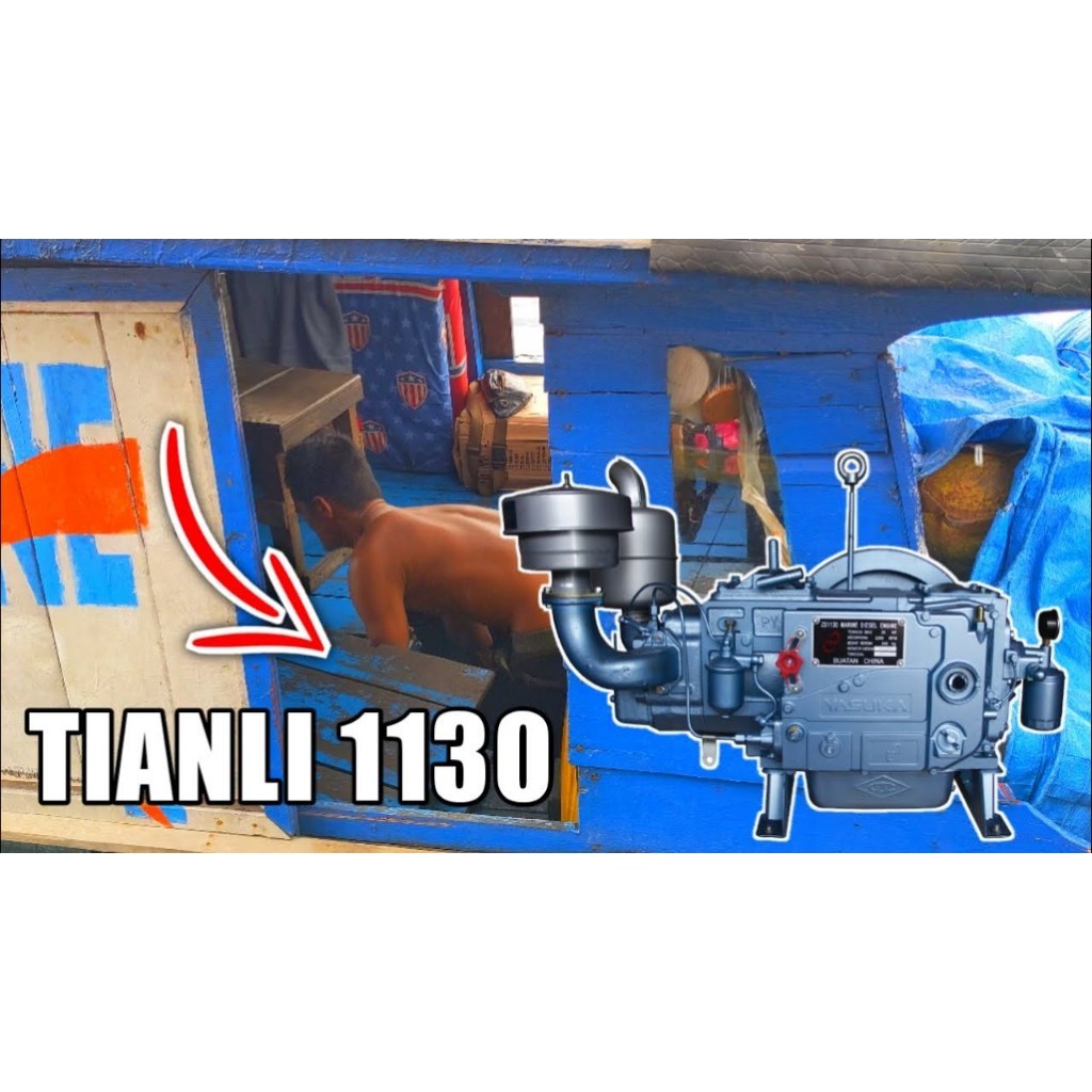 MESIN TARIK DIESEL ENGINE PENGGERAK SERBAGUNA 33PK TIANLI ZS 1130Y TT JEPANG ASLI