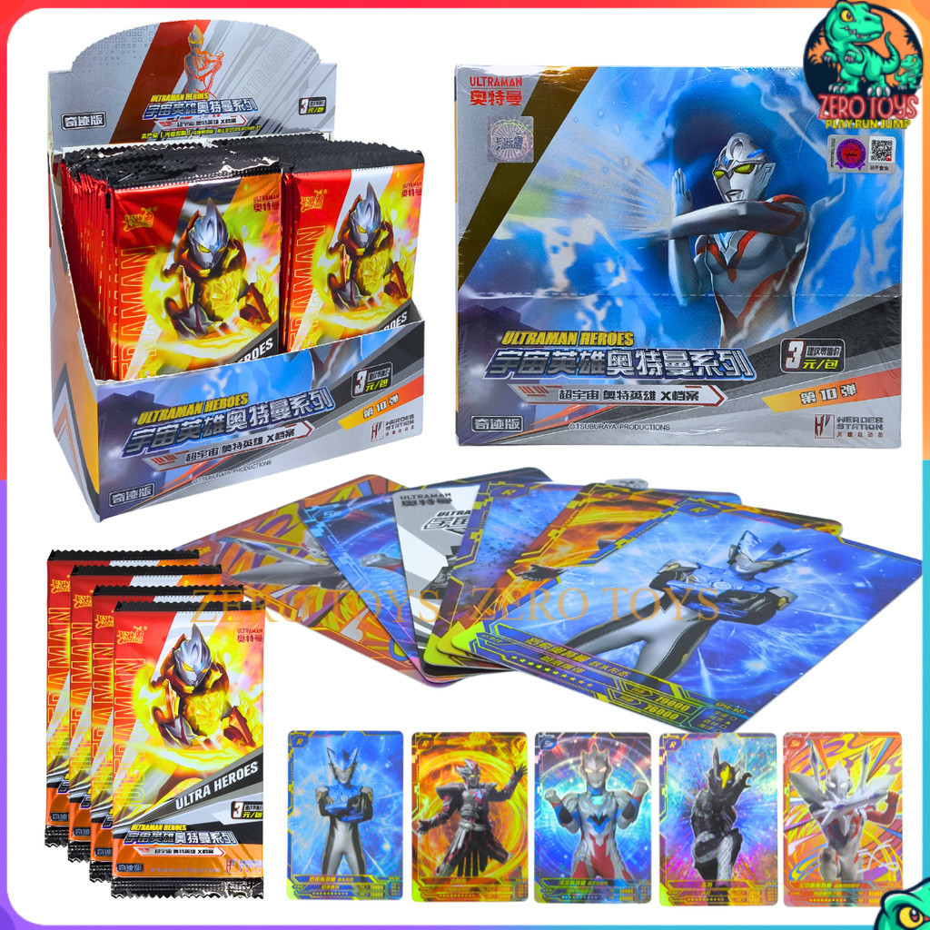 Kartu Ultraman Ultra Heroes X Archives Original Seri 3 Trading Card Game