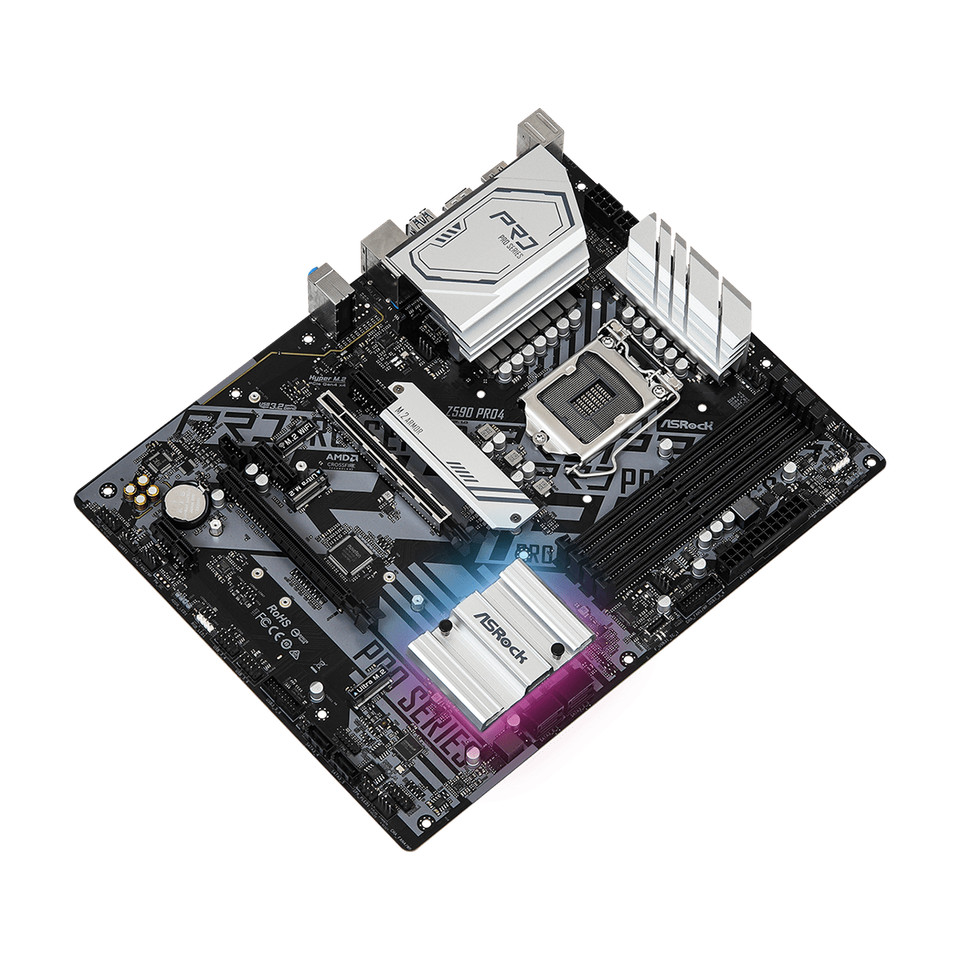 Z590 Pro4 ASROCK Z590 Motherboard Support LGA1200 i911900K i711700K 10700 i511600K 11400 CPU DDR4 HD
