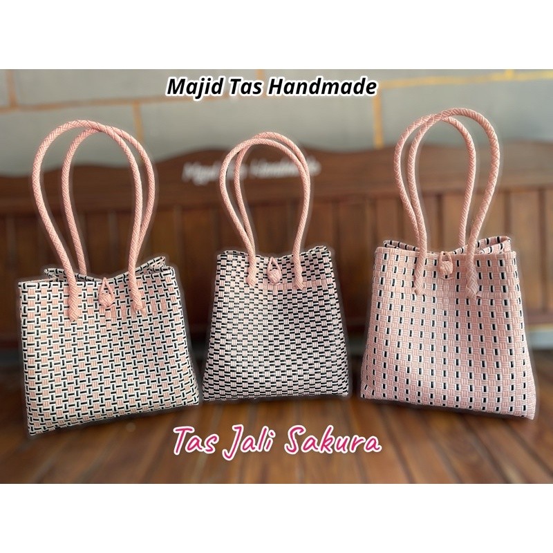 Paling dicari MAJID TAS HANDMADE - Tas Jali SAKURA Muat Beban 5kg