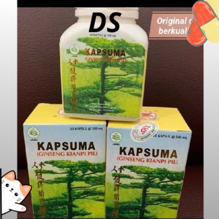 ORIGINAL 100% Kian Kapsuma Asli Pil Gemuk Ori Original Ginseng kianpi BPOM
