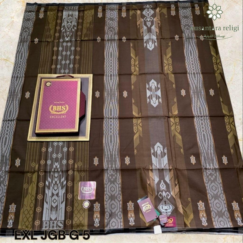 SPESIAL PROMO | Sarung BHS Excellent Bahan Halus Nyaman Dipakai Asli Sutra Songket Berkualitas [nusa