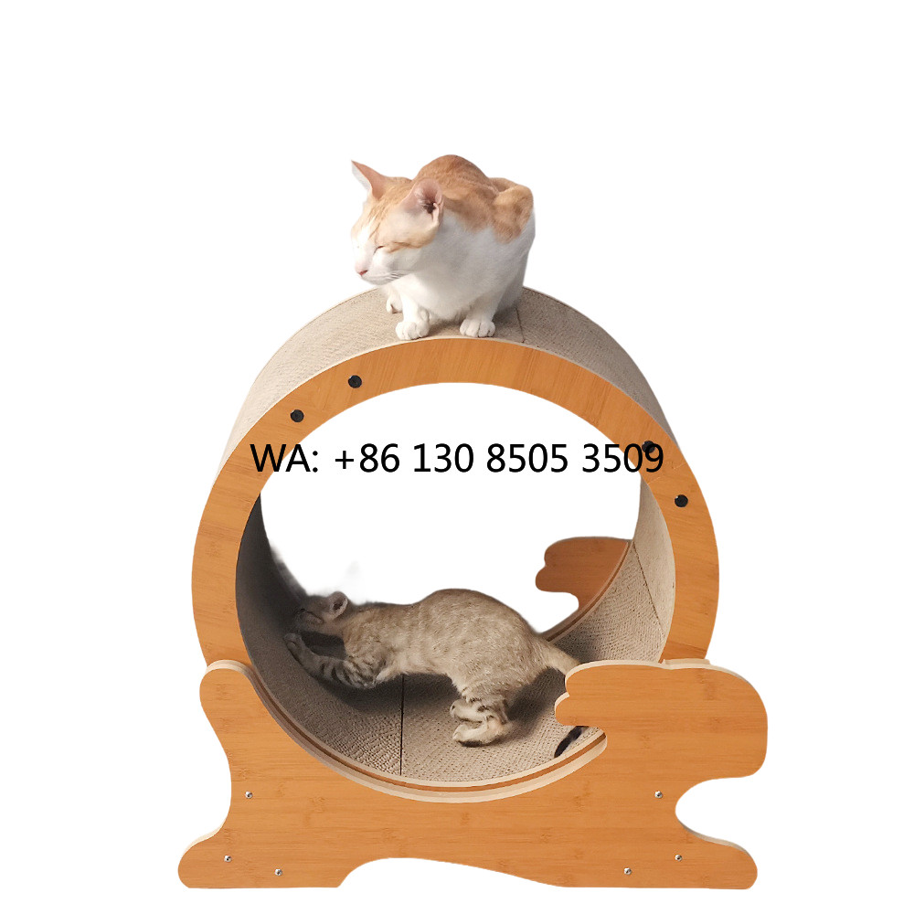Cat Running Wheel Cat Replacement Board Wheel Exercise Pet Treadmill Walking Training Machine for Ca