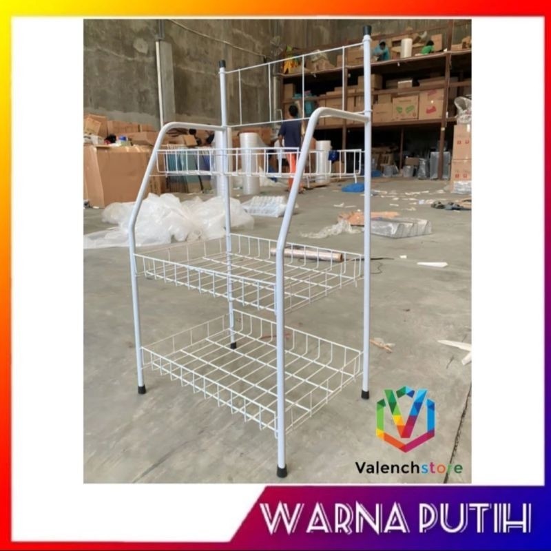 PROMOrak chiki warna 4 susun , rak serbaguna 4 susun, rak ciki 4 tingkat , rak ciki , keranjang chik