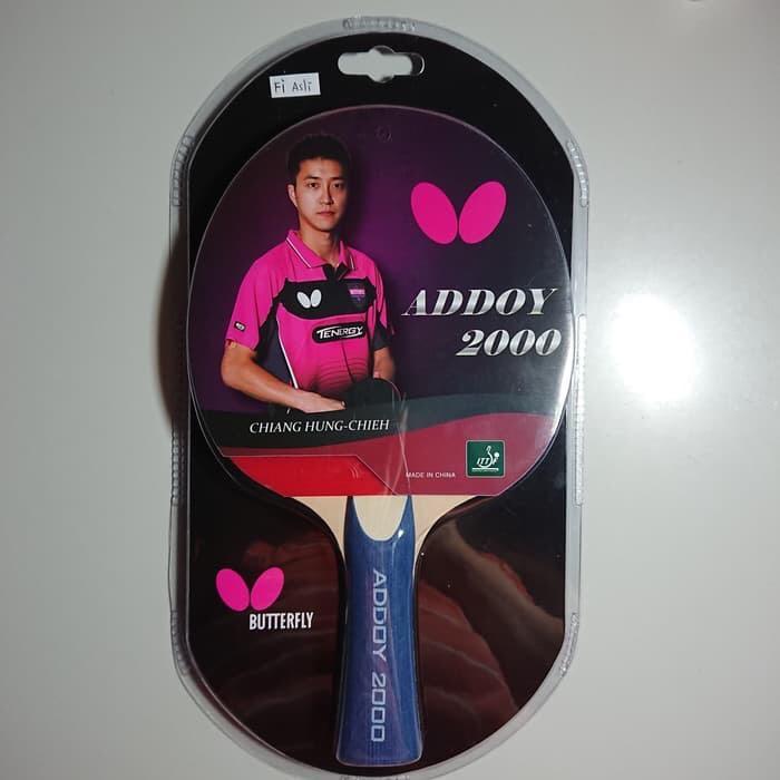 BAT BET RAKET TENIS MEJA BUTTERFLY SERI ADDOY 2000 ORIGINAL 100% - addoy 1000
