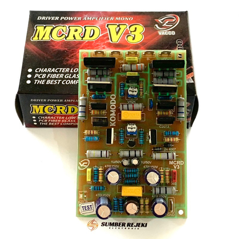Driver MCRD V3 LOW-SUB Original Product By Vacco