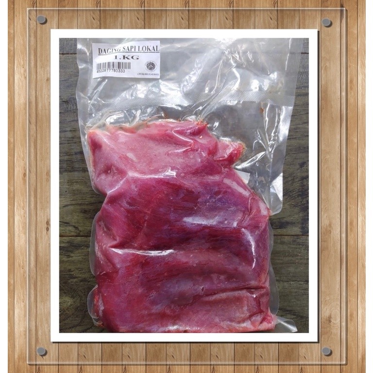 Daging Sapi Lokal Fresh / Impor( Rendang ) 1 Kg