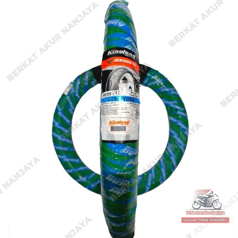 Ban kingland CTX HYDRA 90/80 17 & 80/80 17 semi soft compound Donat Tubetype BAN MOTOR KINGLAND KING