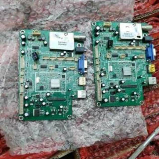 Mb - Mainboard - Motherboard - Mesin Tv Polytron PLD-24D301 - PLD-24D300 - 24D301 - 24D300