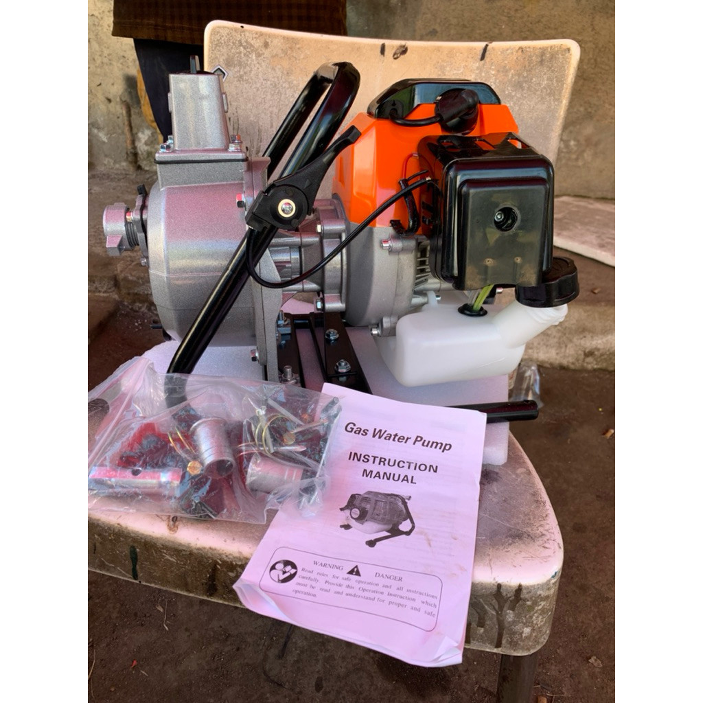 Pompa Alkon 1 inch POMPA pompa air persawahan dan perkebunan alkon mini 1 inch mesin 2 tak