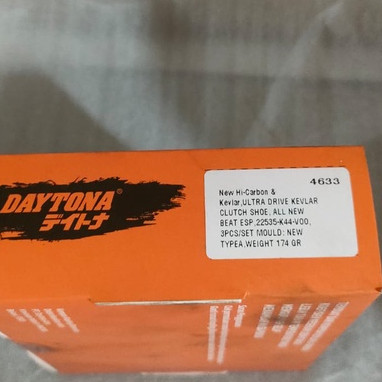 Kampas Ganda DAYTONA BEAT SCOOPY FI ESP BEAT LED DELUXE ULTRA DRIVE 4633  K44 Original DAYTONA
