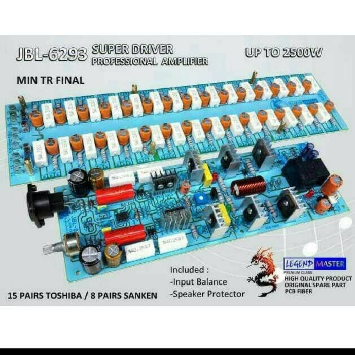KIT DRIVER POWER JBL-6293 SUPER DRIVER AMPLIFIER MINUS TR / JBL6293