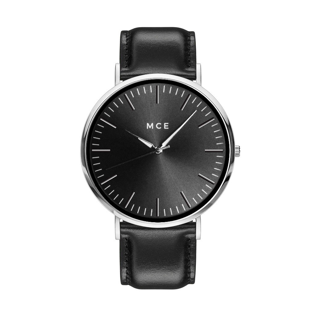 MCE Jam Tangan Pria Fortune Series - Silver Asphalt