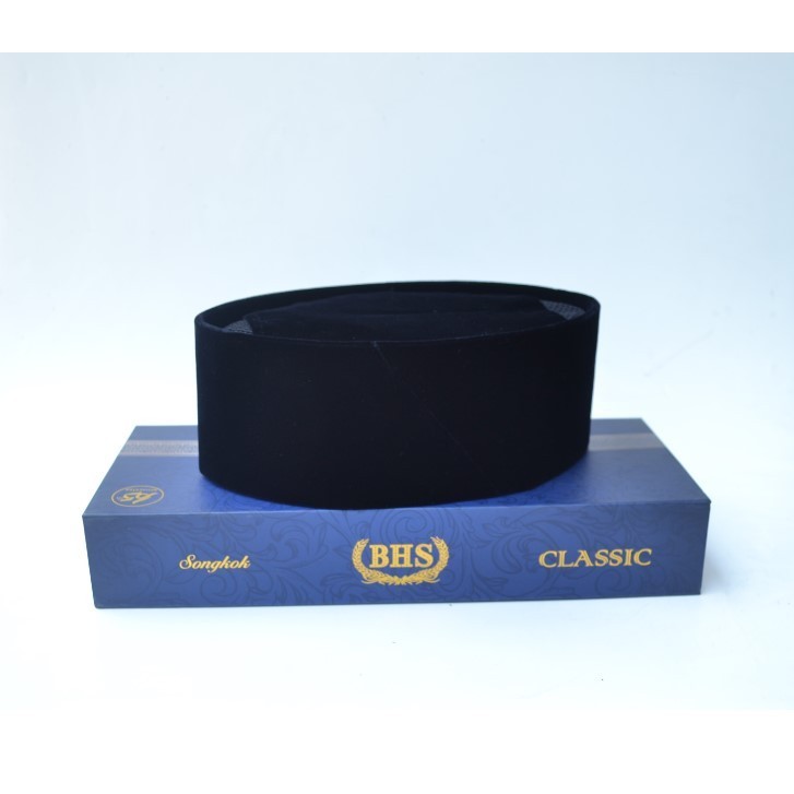 peci BHS hitam classic original
