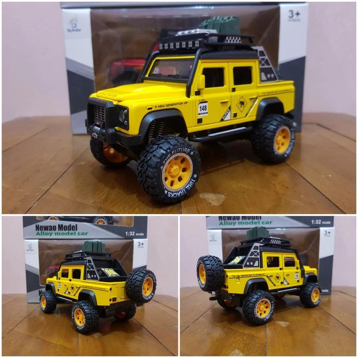 Mainan Diecast Mobil Jeep Adventure Defender - Diecast Mobil Jeep