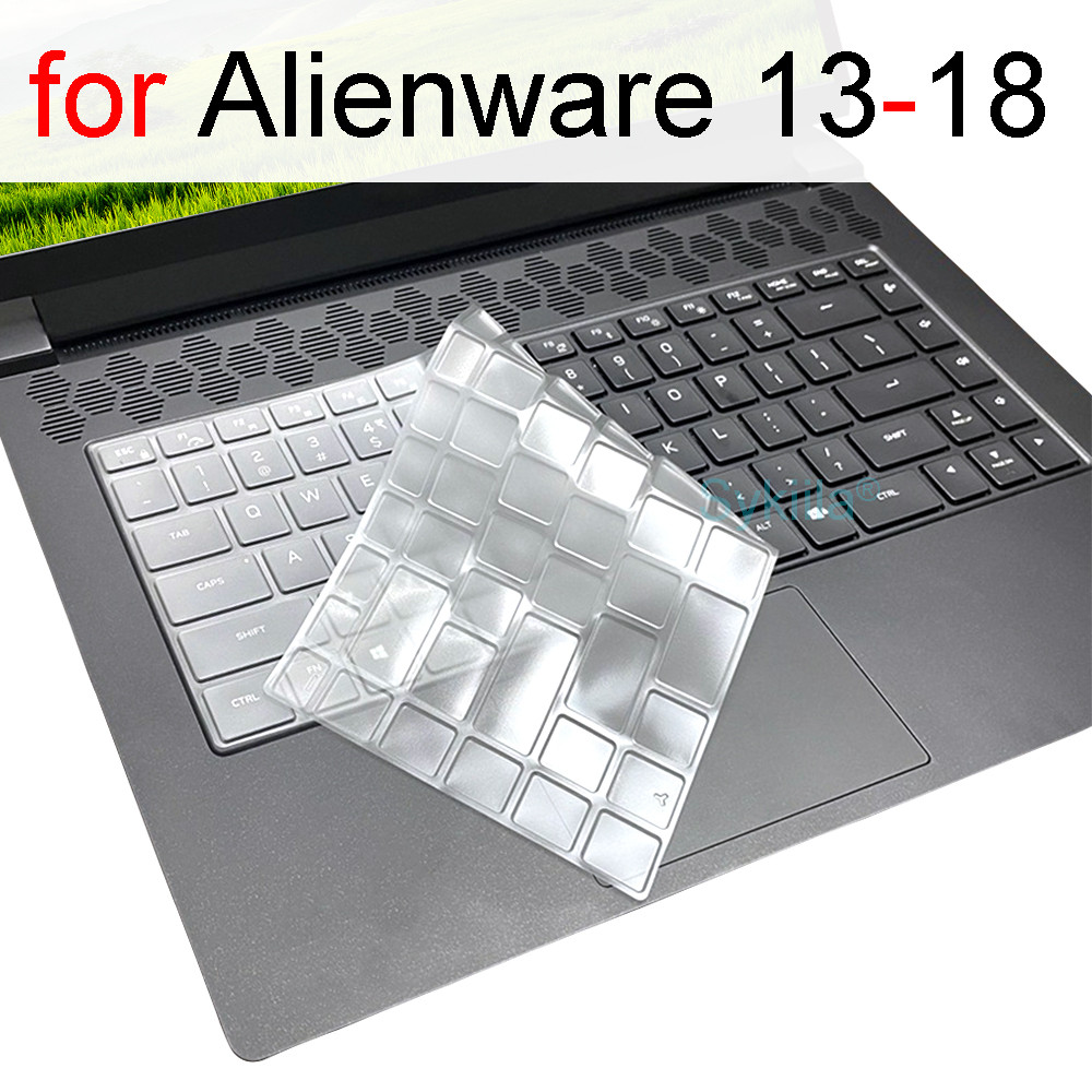 Keyboard Cover for Alienware X15 R2 X17 R1 X14 M15 R7 R6 M17 R5 R3 R4 Area-51 13 14 15 17 18 Aurora 