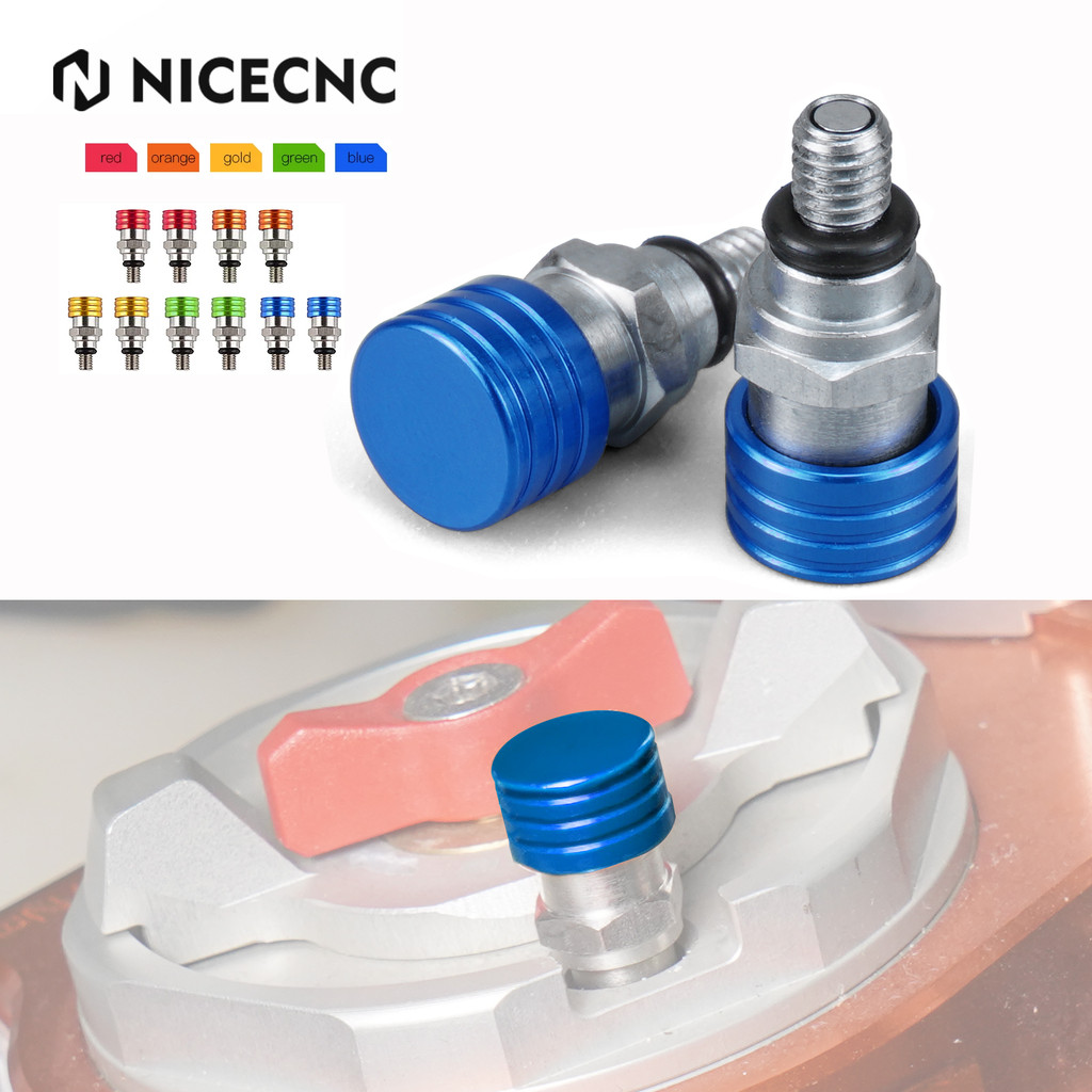 M5x0.8 Fork Air Bleeder Valve For YAMAHA YZ YZF WR WRF 125 250 250R 250X 450 TTR 230 For Honda CR CR