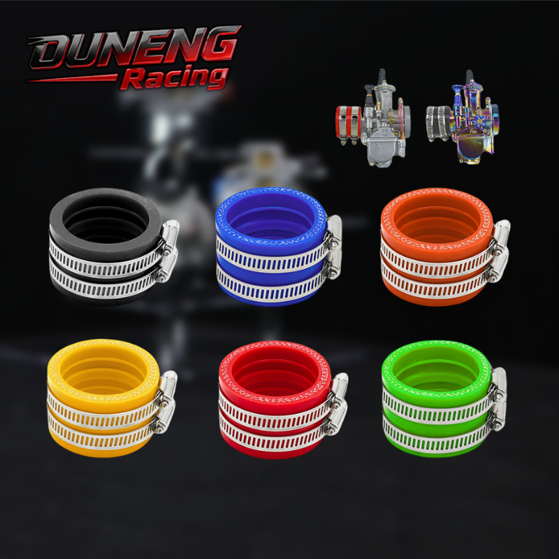 For TM TMX KTM KR PE NSR PWM PWK 34PJ KEIHIN OKO KOSO 35mm/40mm/42mm/45mm Inlet Pipe Intake Motorcyc