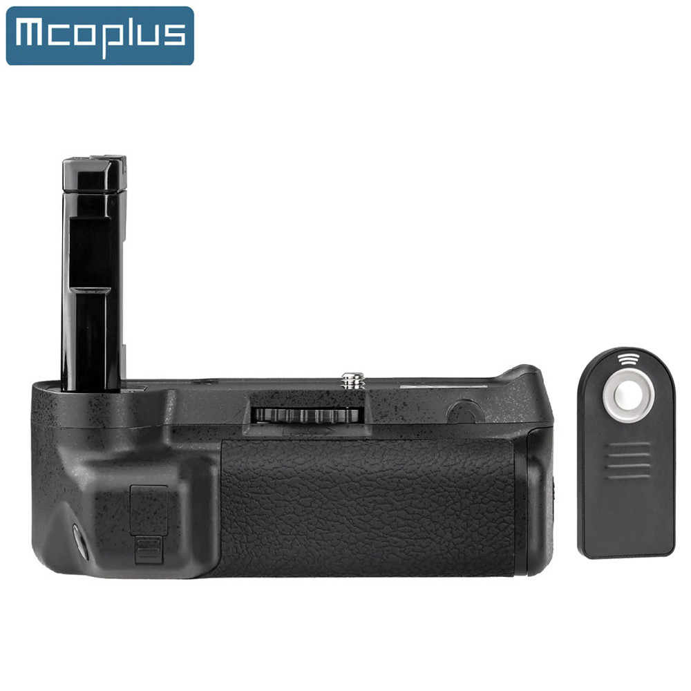 Mcoplus BG-D3400 Vertical Battery Grip Holder for Nikon D3400 with IR Remote /Replacement for Nikon 