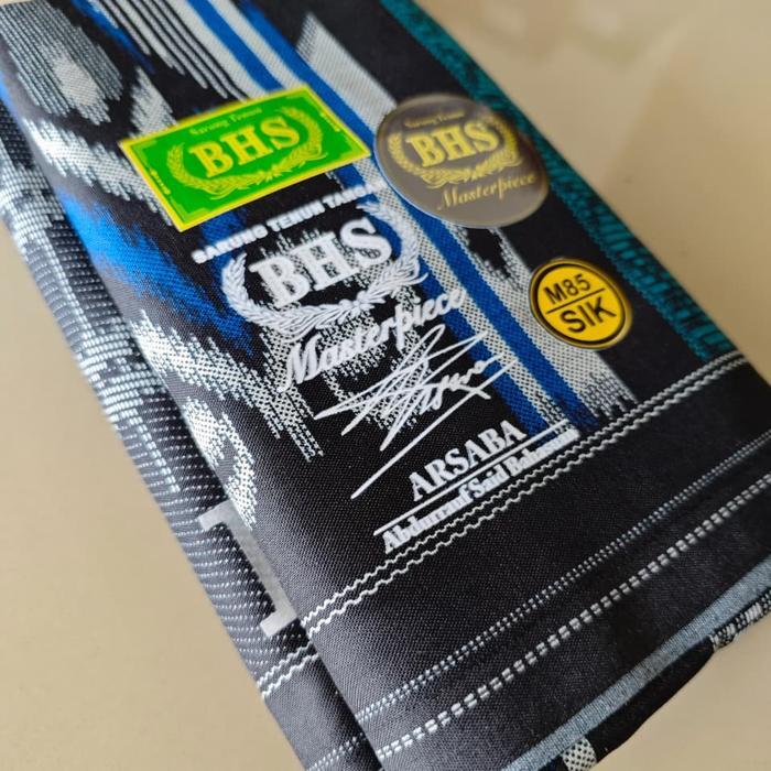 DISKON BESAR SARUNG TENUN BHS MASTERPIECE SGL,SGE,SJH,SIK GRATIS - SIK BIRU