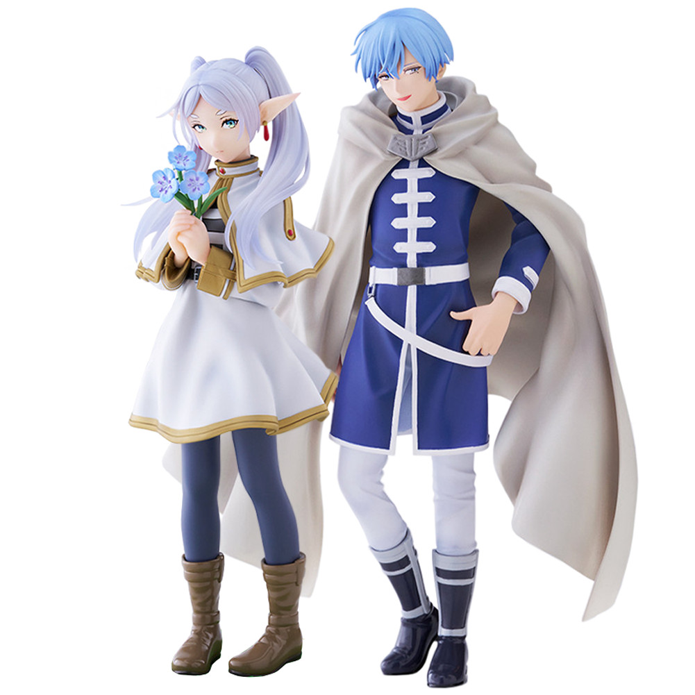 15cm Frieren:  Anime Figure Himmel Stanng bouquet Action Figure Luminasta Frieren Figurine Collectio