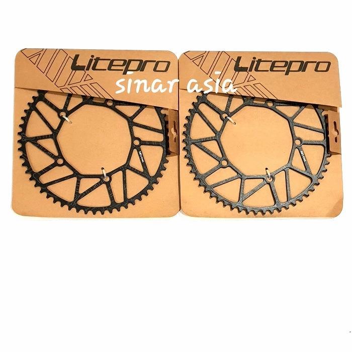 Chainring 60T CNC merk Literpo - 60T - HITAM