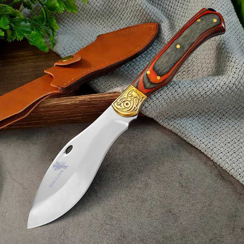 KNIFEZER Pisau Daging Stainless Steel Thawing Forged Butcher Knife - G244 -KANTA