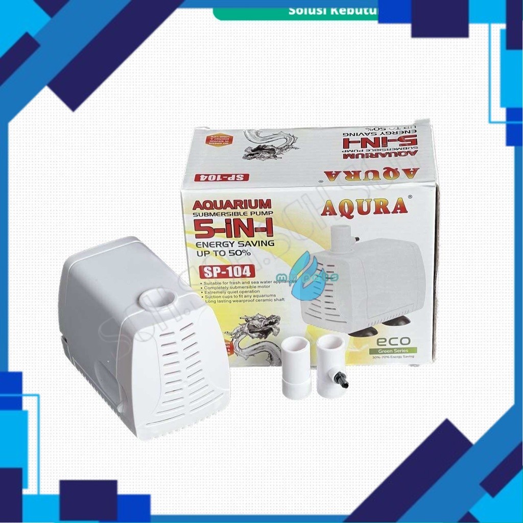 POMPA CELUP AQUARIUM/KOLAM AQURA 104
