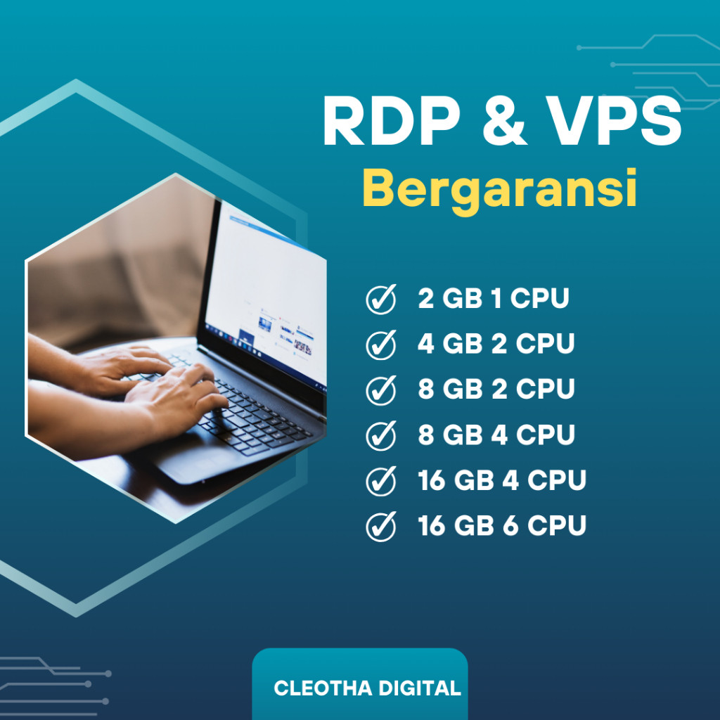 RDP & VPS WINDOWS FULL ADMIN MURAH 30 HARI