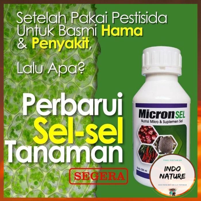 [ IndoNature ] Pupuk Suplemen Tanaman MICRONSEL 500 ML NUTRISI MIKRO