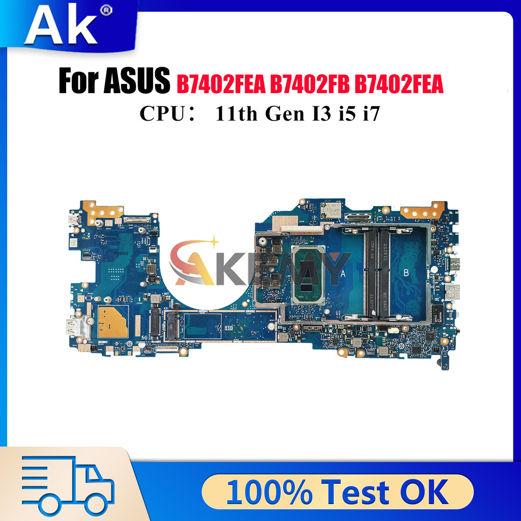 B7402FEA Laptop Motherboard For ASUS ExpertBook B7402FBA B7402F B7402FEA Notebook Mainboard With 11t