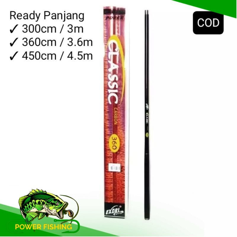 Joran Tegek Exori Classic 300 360 450