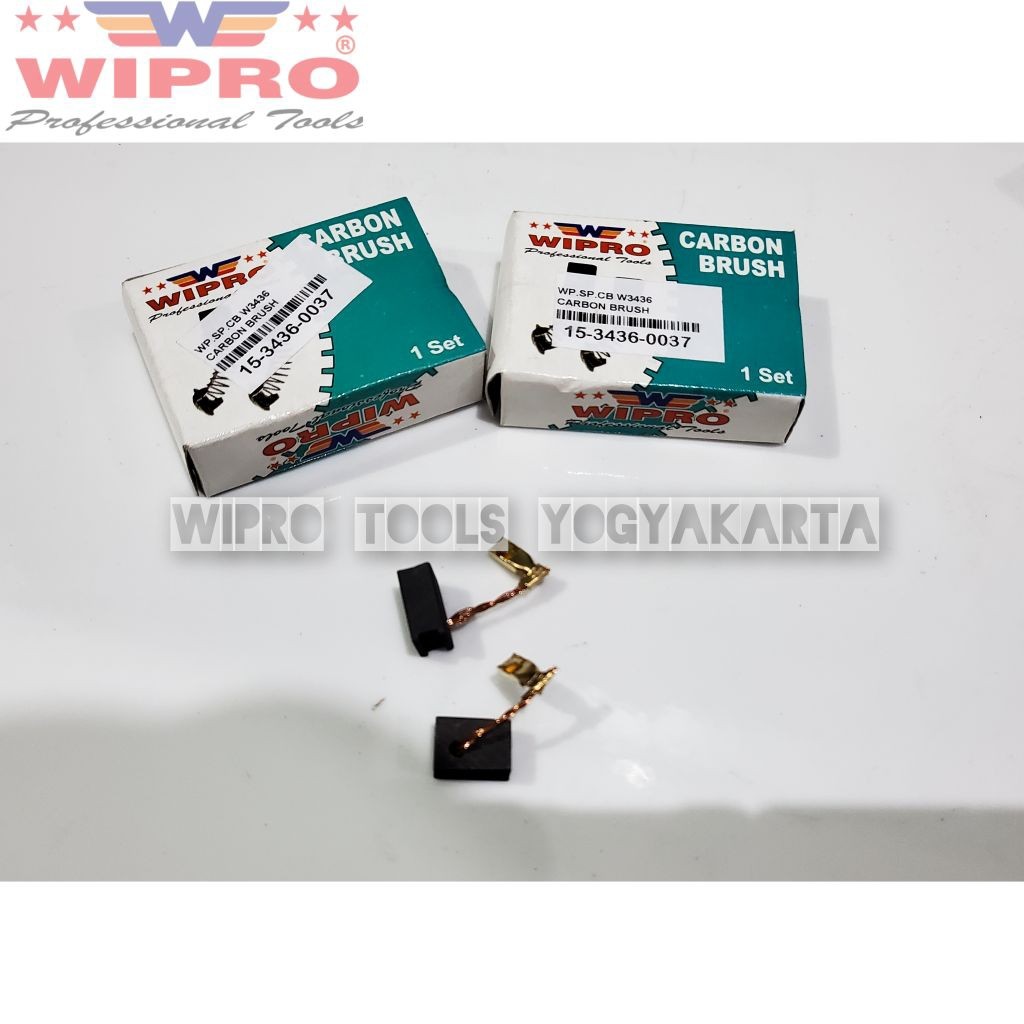 Wipro Carbon Brush Gerinda Wipro W3430 W3435B W3436 - Brostel Gerinda Wipro - Arang Gerinda Wipro W3