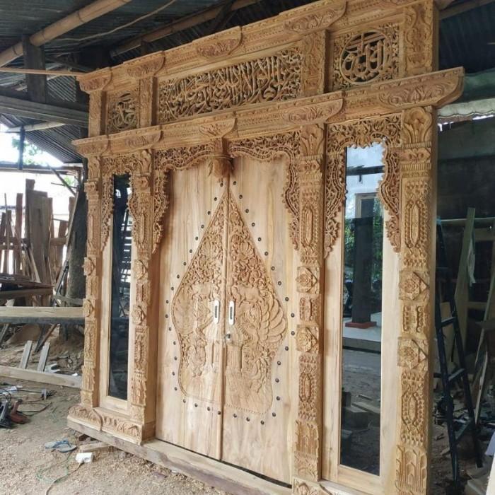 Pintu Gebyok Ukir Jepara 300 x 270