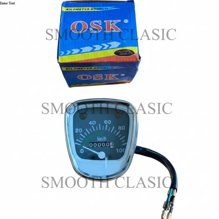 Spedo C70 STD OSK | Speedometer Honda C70 Standar | Kilometer Motor Analog 100 km/jam