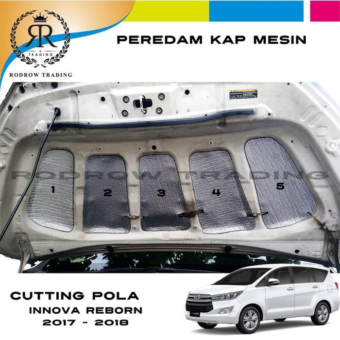 Peredam Kap Mesin Mobil Innova Reborn / Cutting Pola Peredam Panas
