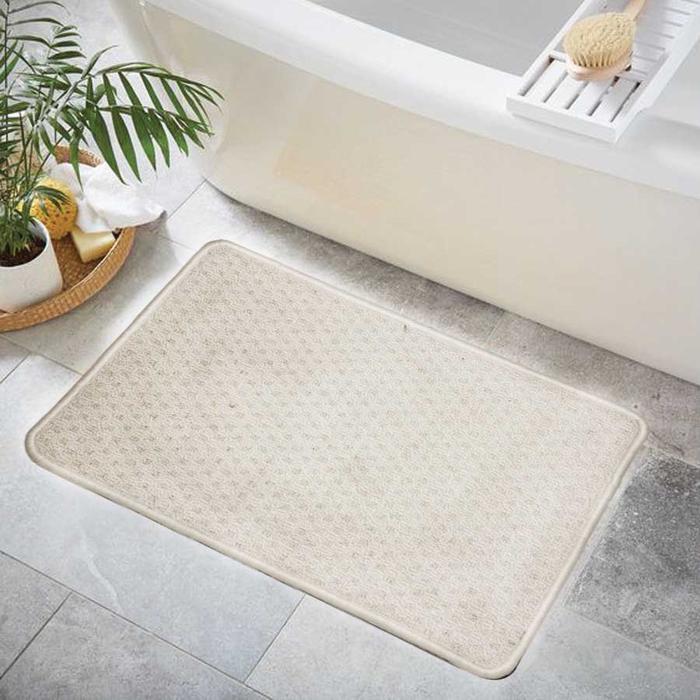 (Cozy Decor) YUME 40x60 Polos Anti selip - BEIGE