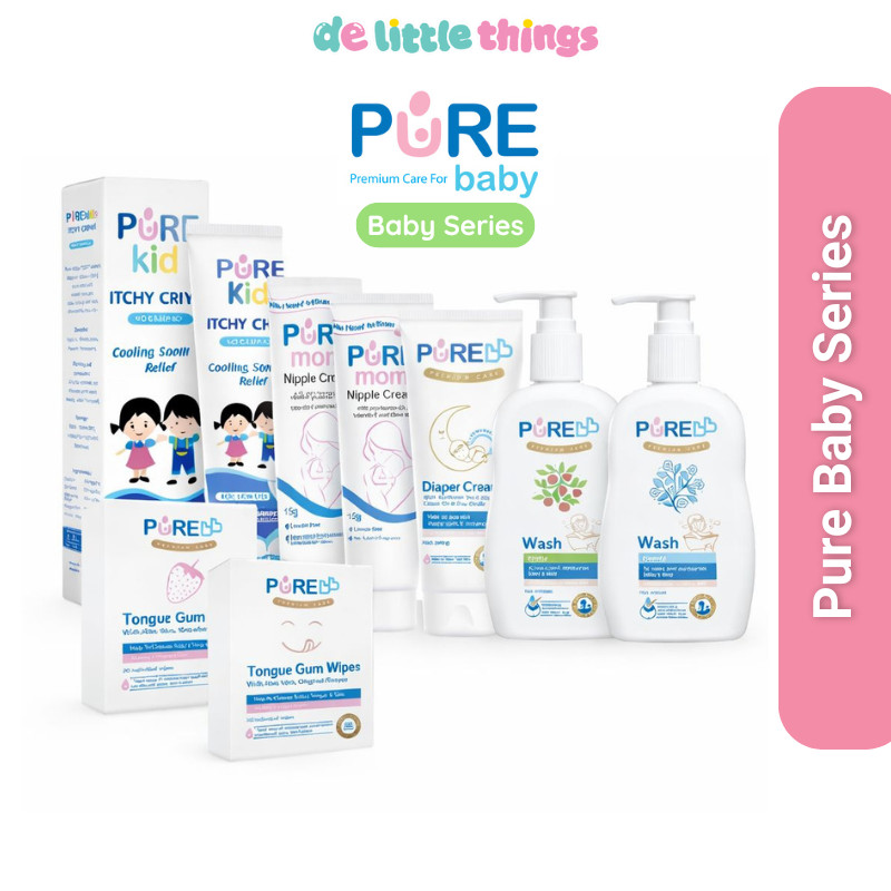 PURE BB bodywash | Pure Kids Itchy Cream | Pure BB Calming cream | Pure BB Diaper Cream | PURE Mom N